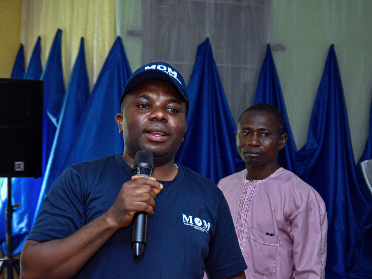 The MD Giving a Speech During the 2023 Scholarship Award Ceremony