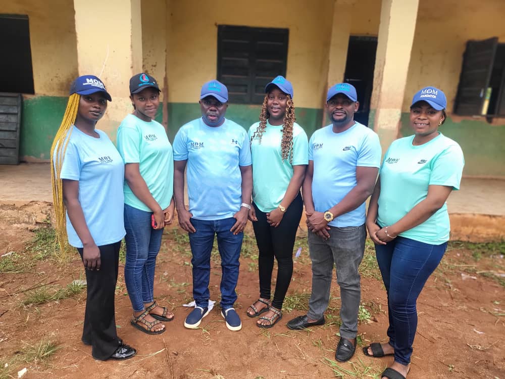 2024 Scholarship Exams Coordinators MOM Foundation coordinators during the conduct of the 2024 scholarship exams